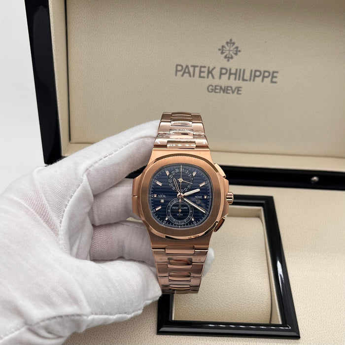 Patek Philippe Nautilus Travel Time Chronograph Swiss Super Clone