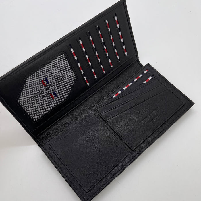 Thom Browne pebbled-leather long wallet