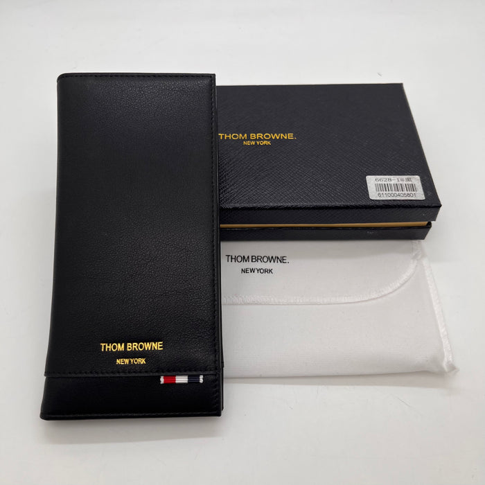 Thom Browne pebbled-leather long wallet