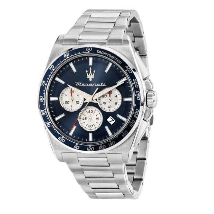 Maserati Velocità Chronograph Watch R8873652005- Authentic