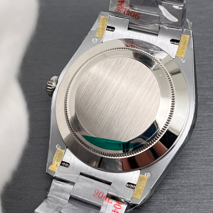 Rolex Day-Date 40 Platinum Ice-Blue Baguette Diamond Dial Swiss Super Clone