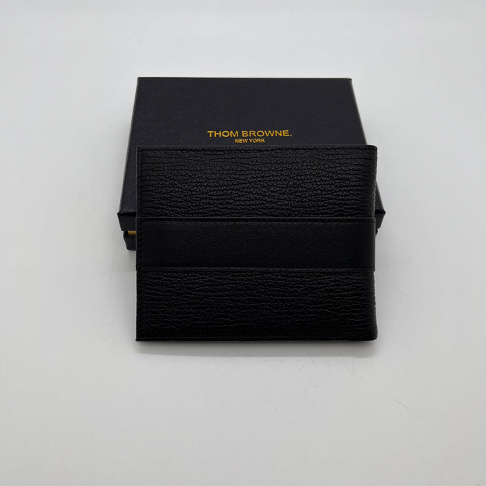 Thom Browne Pebble Grain Leather Bifold Wallet