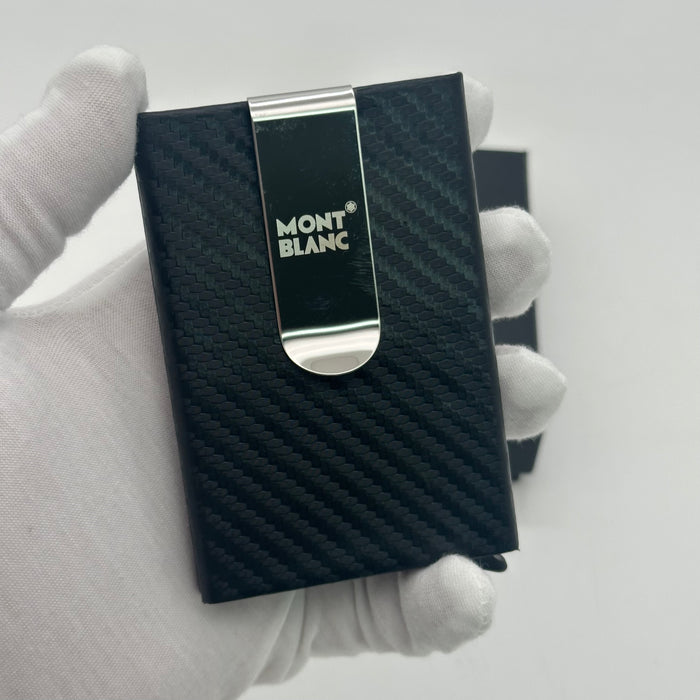 Montblanc Carbon Fiber Credit Card Holder With a Metal Money Clip (Montblanc Collection)