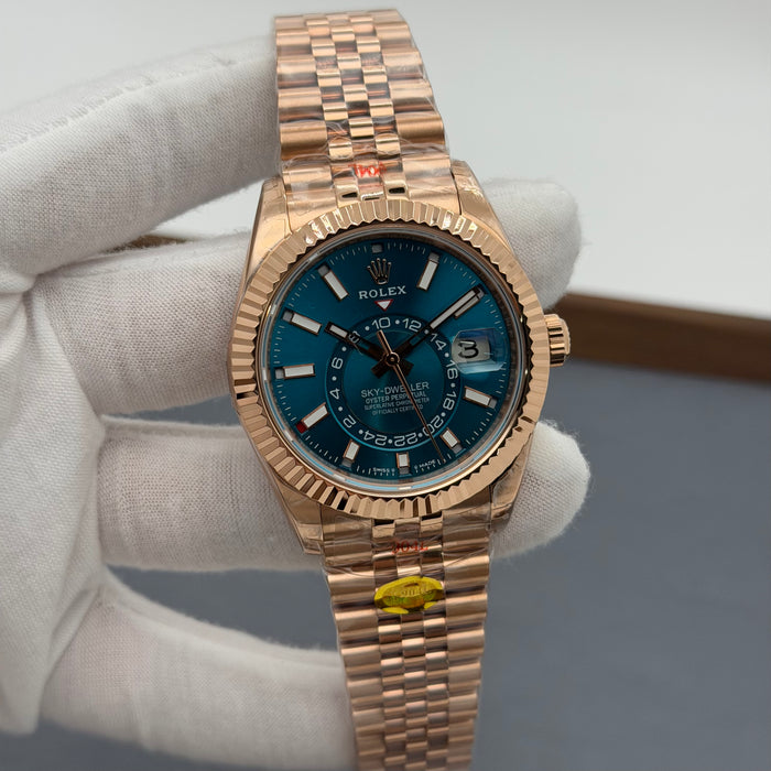 Rolex Sky-Dweller blue-green dial - Swiss Super Clone