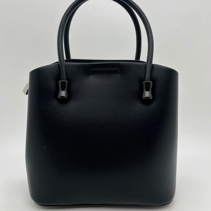 Genuine Leather Women Bag With Charm