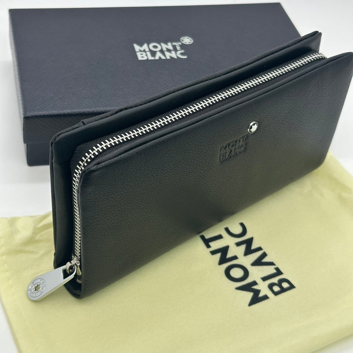 Montblanc Meisterstück Long Wallet Black Real leather. (Montblanc Collection)