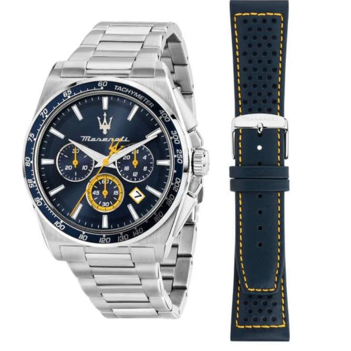 Maserati Velocità Chrono Watch R8873652001- Authentic