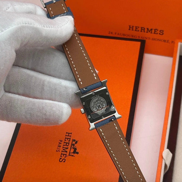 H Stress With Navy Blue Strap Watch