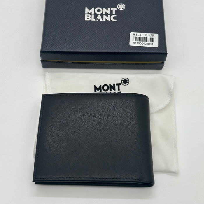 Montblanc Black Leather Wallet (Montblanc Collection)