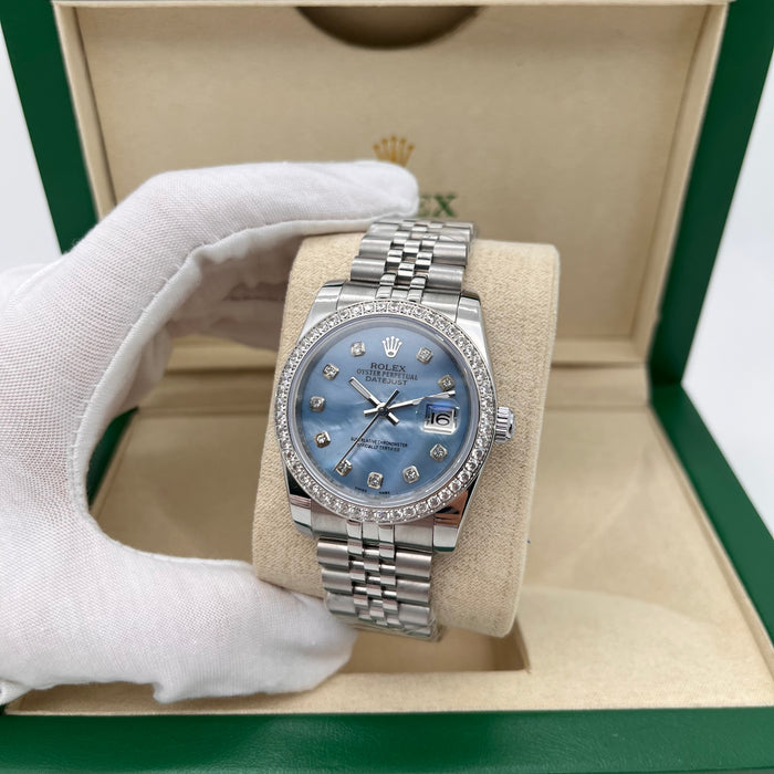 Rolex Datejust 36mm Mop Diamond (5A+)