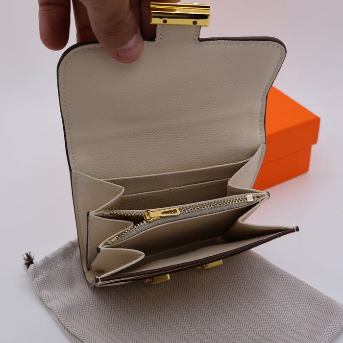 “H” Genuine Leather Women Wallet