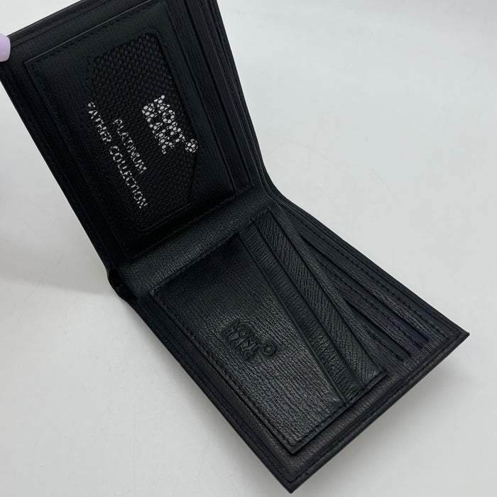 Montblanc Black Real Leather Wallet (Montblanc Collection)