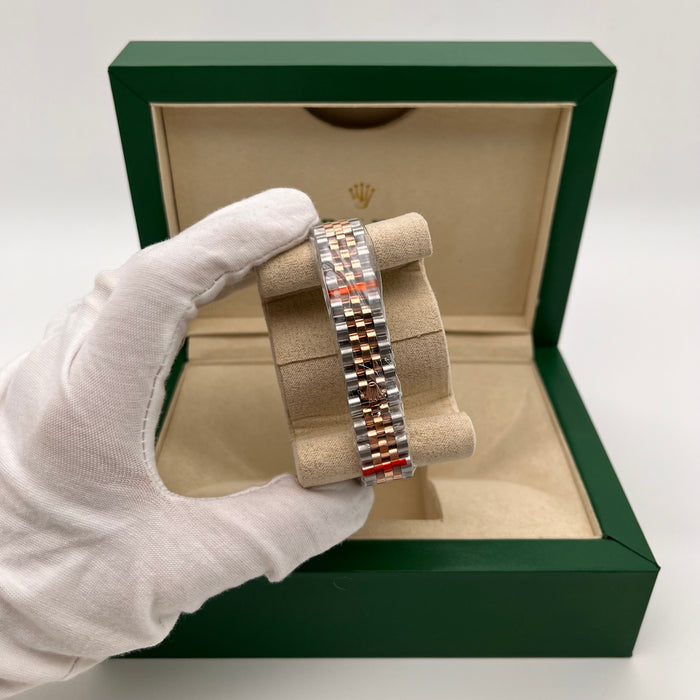 Rolex Datejust 31mm Two-Tone Roman Purple Diamond Dial
