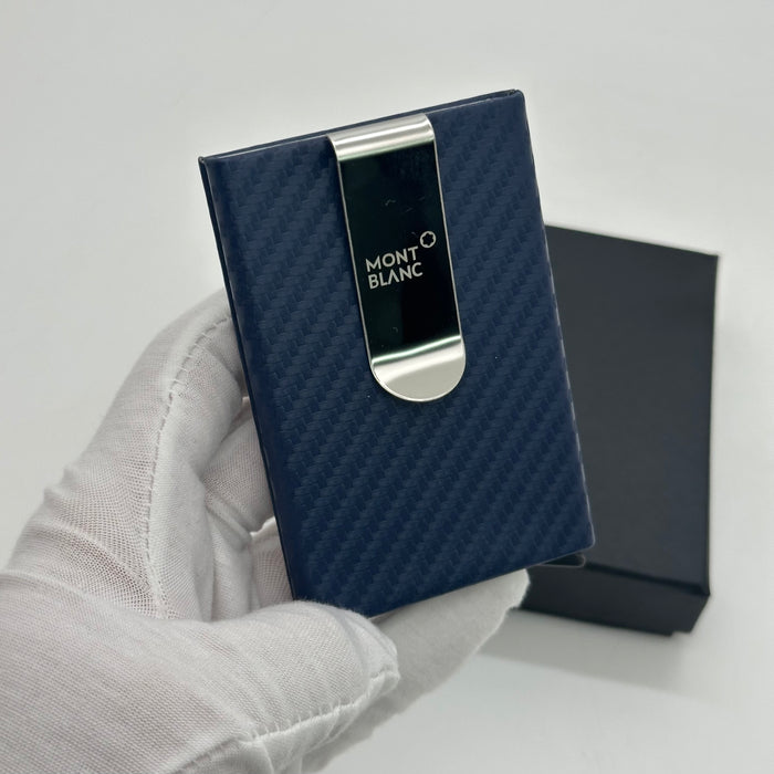 Montblanc Carbon Fiber Credit Card Holder With a Metal Money Clip (Montblanc Collection)