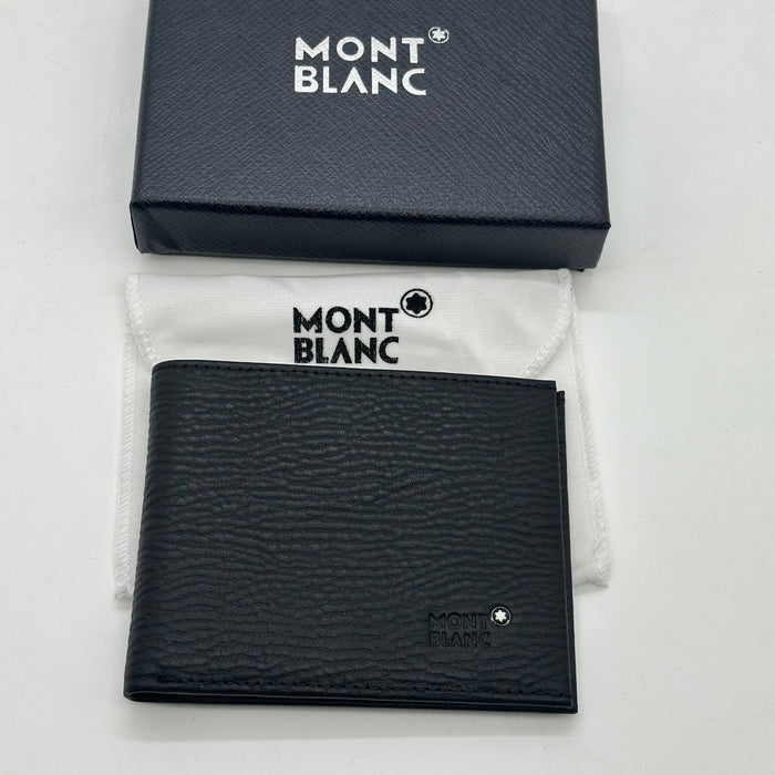 Montblanc Black Bifold Leather Wallet (Montblanc Collection)