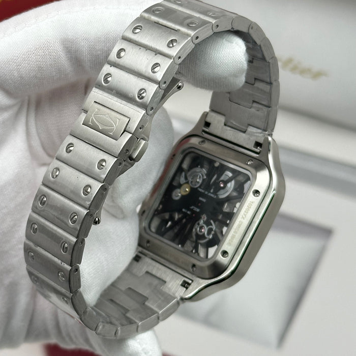 Santos De Cartier skeleton Automatic