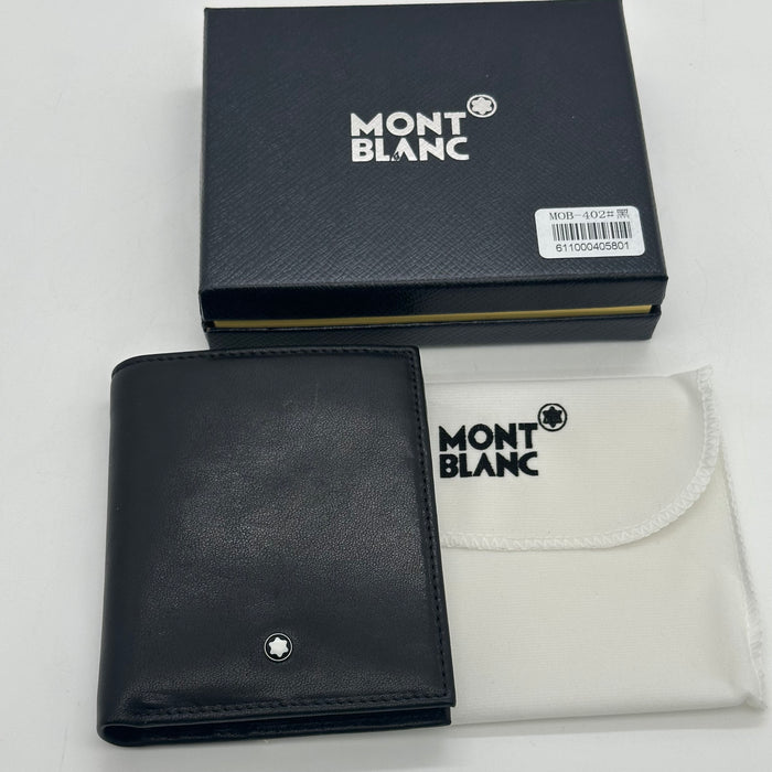 Montblanc Black Leather Wallet (Montblanc Collection)