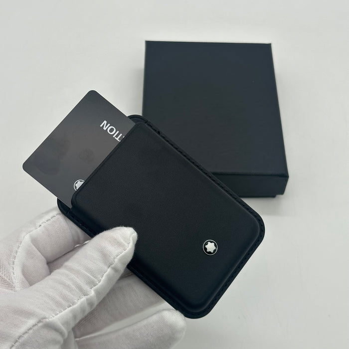 Montblanc Meisterstuck Soft Mini Wallet- Real Leather (Montblanc Collection)