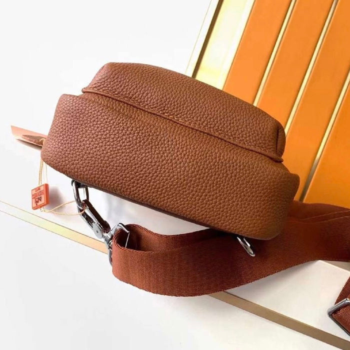 “H” Genuine Leather Chest Bag