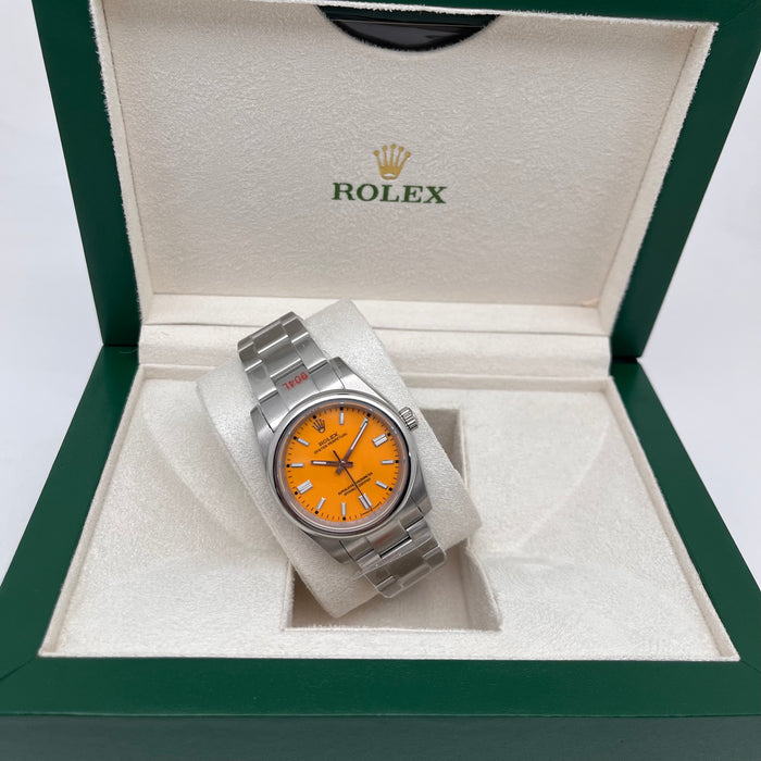 Rolex Oyster Perpetual Yellow Dial (5A+)