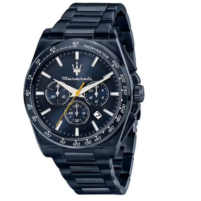 Maserati Velocità Chronograph Watch R8873652008- Authentic