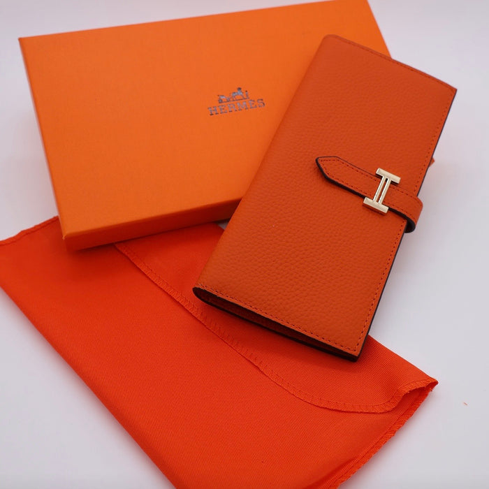 “H” Genuine Leather Women Wallet