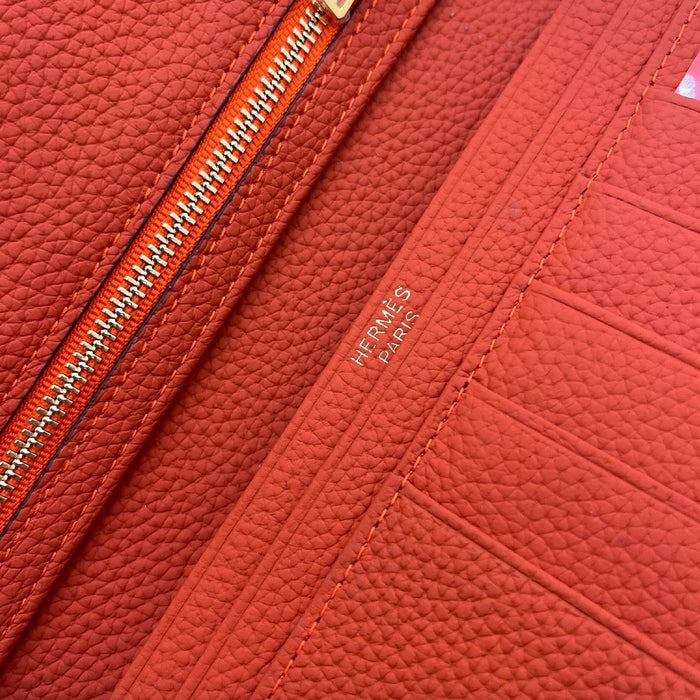 “H” Genuine Leather Women Wallet