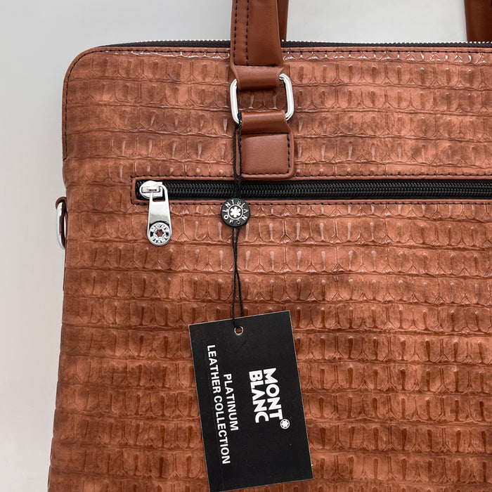Montblanc Brown Laptop Bag EWM1967-5 (Montblanc Collection)