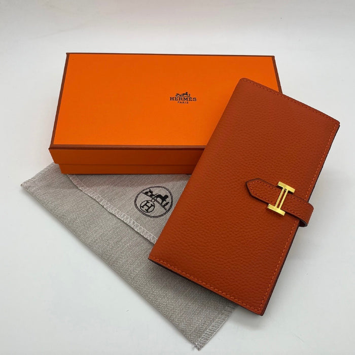 “H” Genuine Leather Women Wallet
