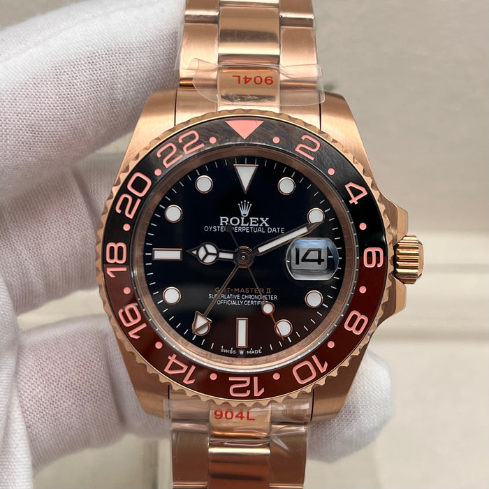 Rolex GMT-Master II “Root Beer” – Everose Gold (5A+)