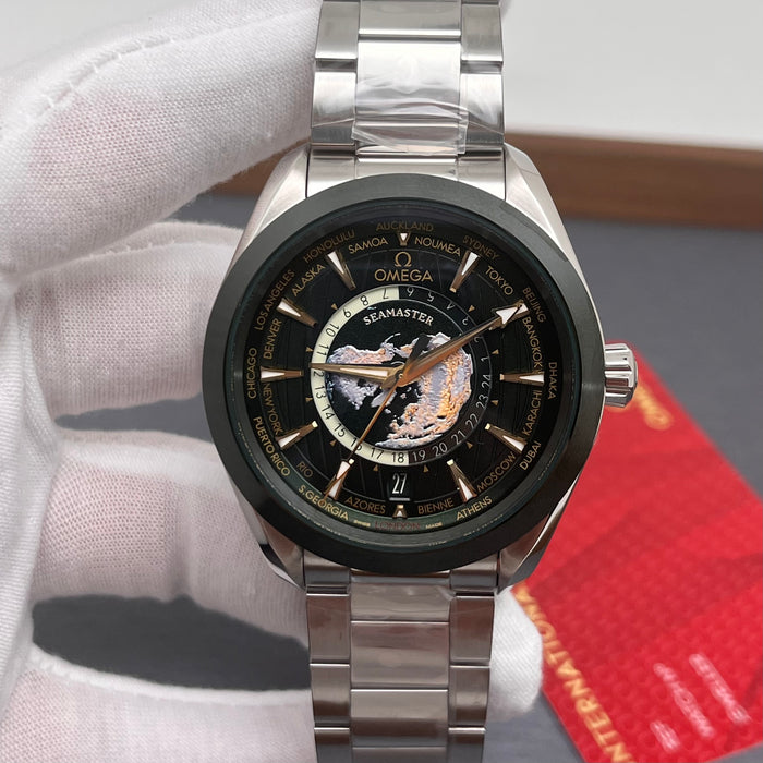 Omega Seamaster Aqua Terra Worldtimer Swiss Super Clone