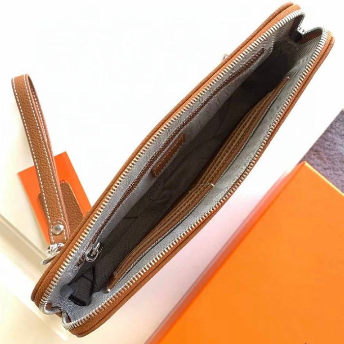 “H”Genuine Leather Handbag