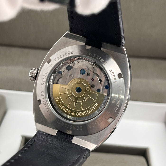 Vacheron Constantin Overseas Tourbillon White Dial Stainless Steel Watch