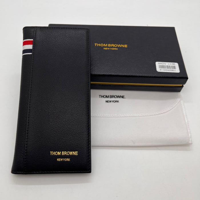 Thom Browne pebbled-leather long wallet