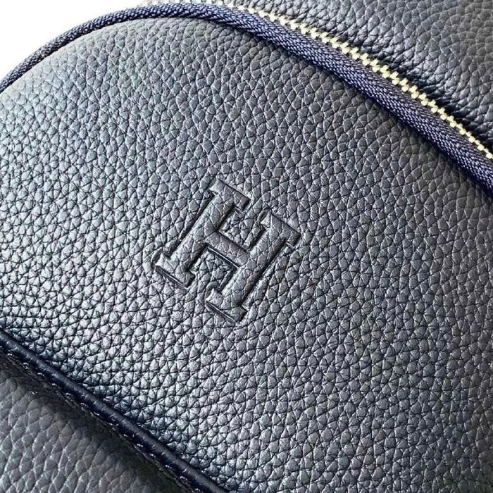 “H” Genuine Leather Chest Bag