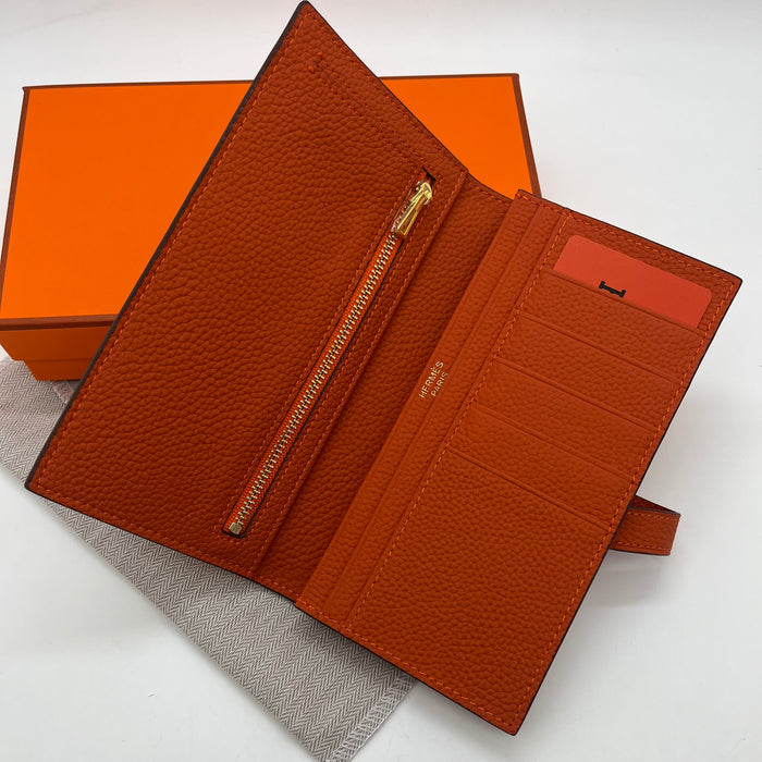 Hermès Genuine Leather Women Wallet