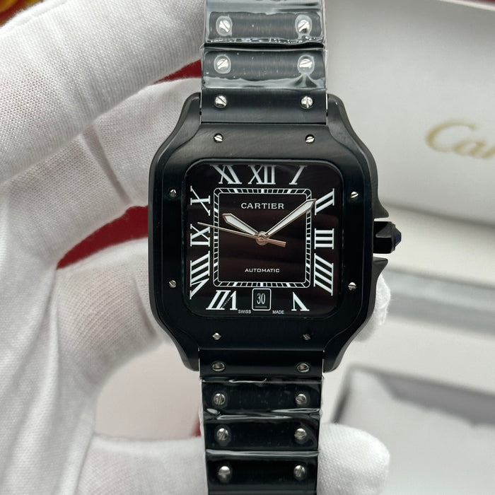 Cartier Santos de Cartier Large Automatic- Stainless Steel