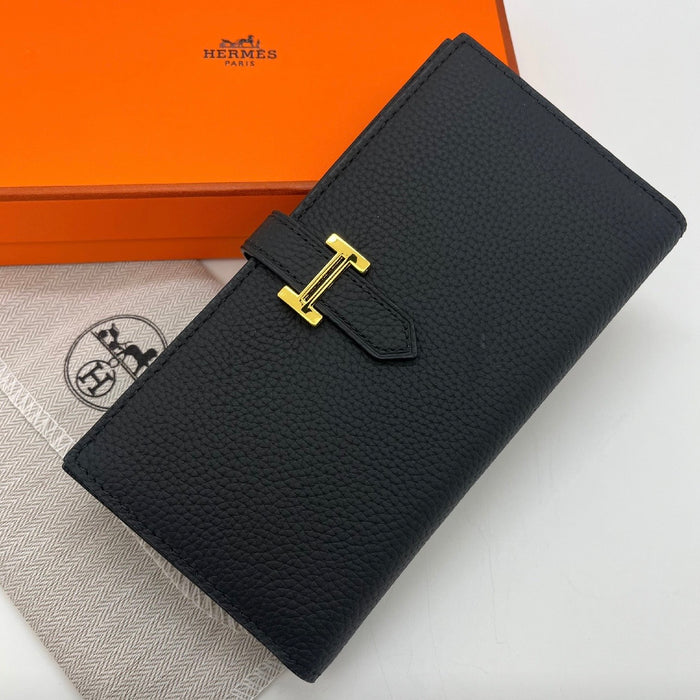 “H” Genuine Leather Women Wallet