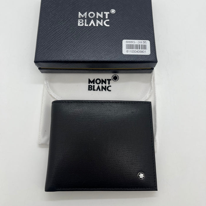 Montblanc Black Real Leather Wallet (Montblanc Collection)