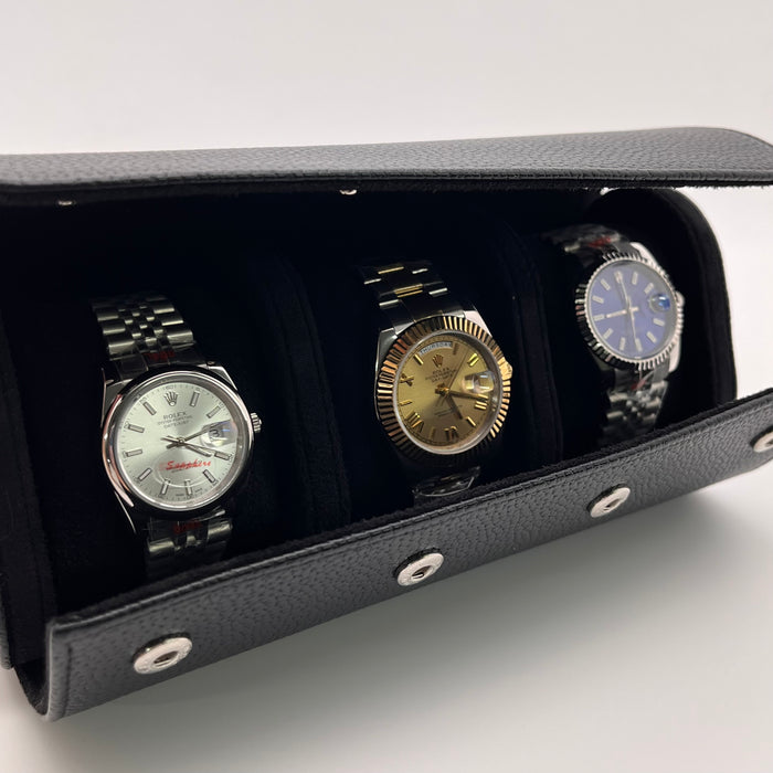 Triple Watch Roll Organizer