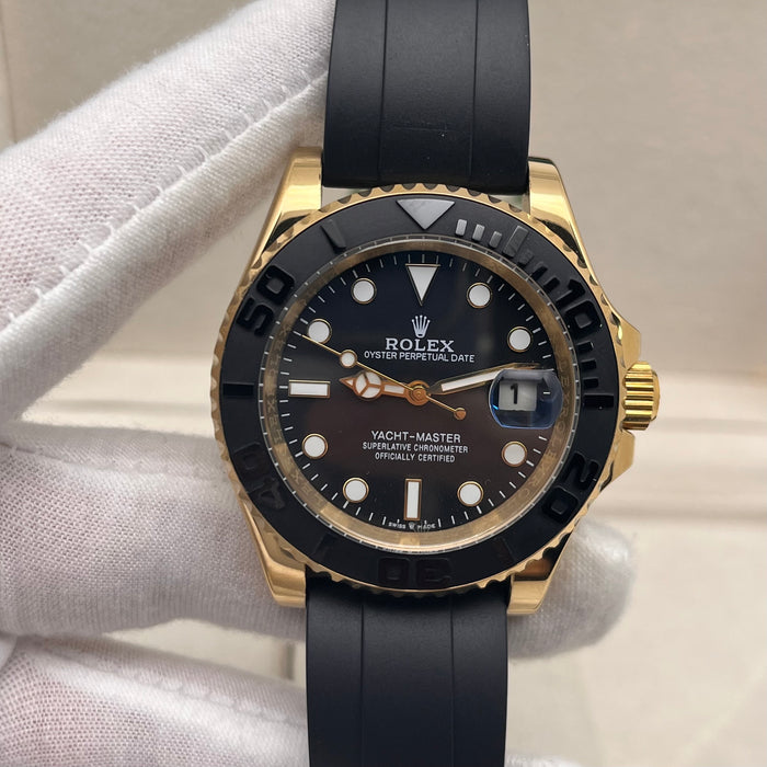 Rolex Yacht-Master 40mm – Gold & Oysterflex (5A+)