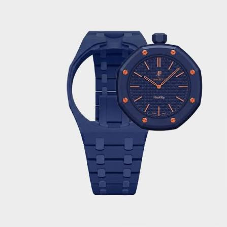 AP X SWATCH ROYAL POP Bioceramic Strap -Orenji Hachi