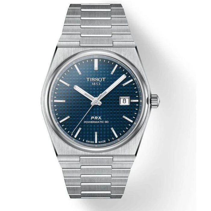 Tissot PRX Powermatic 80 Blue Dial – Stainless Steel Bracelet t137.407.11.041.00 - Authentic