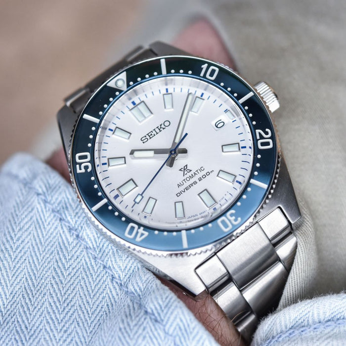 Seiko Prospex Automatic Diver 200M - Silver Dial Stainless Steel SPB213J1 - Authentic