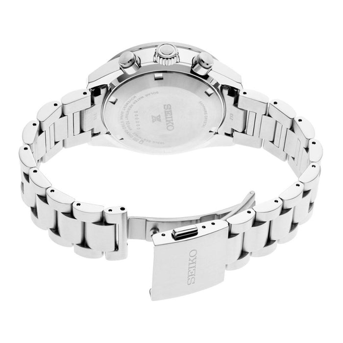 Seiko Prospex Speedtimer Solar Chronograph Tachymeter – Red Dial Stainless Steel SSC927 - Authentic