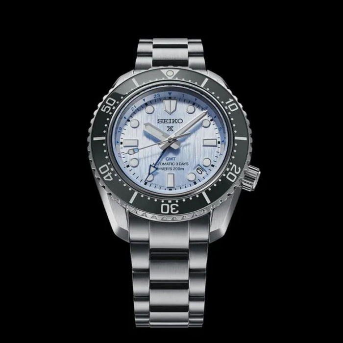 Seiko Prospex Limited Edition Automatic GMT Diver 200m – Ice Blue Glacial Dial SPB385J1 - Authentic