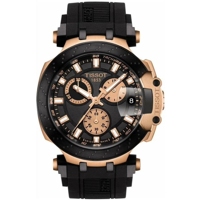 Tissot T-Race Chronograph – Rose Gold & Black t115.417.37.051.00 - Authentic