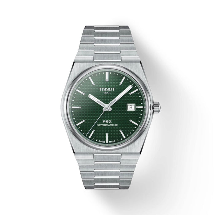 Tissot PRX 40MM Powermatic 80 Green Dial Automatic Men’s Watch t137.407.11.091.00- Swiss Factory