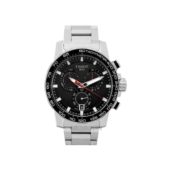Tissot Supersport Chrono – Black Dial Steel t125.617.11.051.00  - Authentic