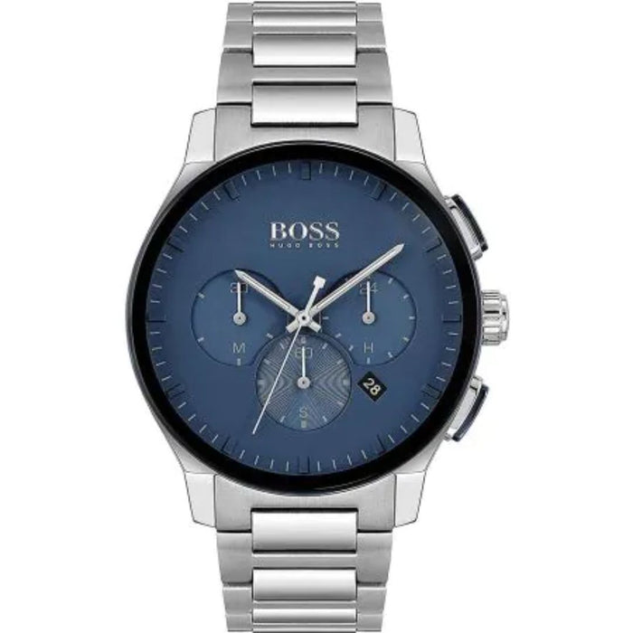 Hugo Boss Master Chronograph – Blue Dial 1513763 - Authentic